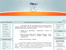 Tablet Screenshot of mavie-apa.com